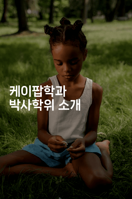 케이팝학과 박사학위 소개2-블라블라